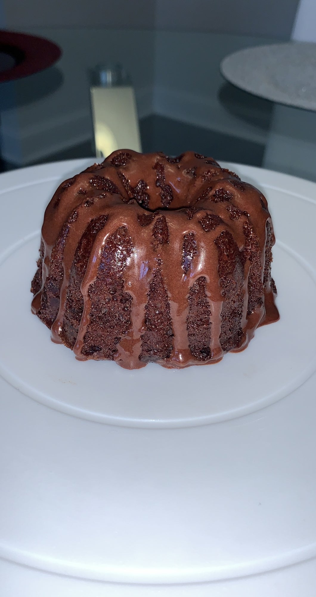 Chocolate Mini Bundt Cake